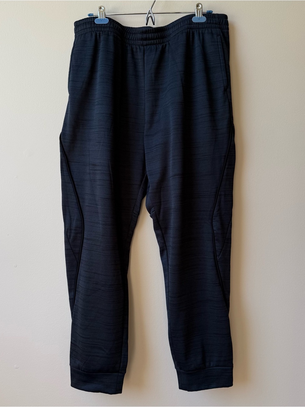 Tek Gear Jogger Sweatpants Men’s Size XL Warm Tek Fleece-Lined Black Running